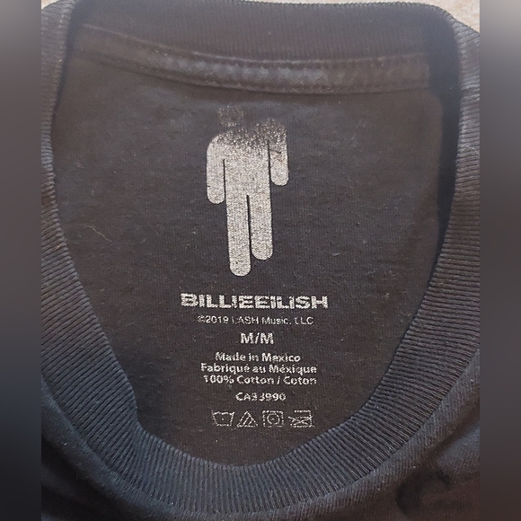 (SOLD) BILLIE EILISH Official 'Bling' T-Shirt. Unisex. Size Medium. 🎼 - Picture 4 of 4